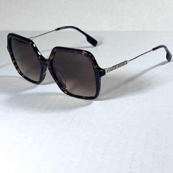 Burberry B 4324F 3002/13 Havana Sunglasses New Authentic - Picture 1 of 6